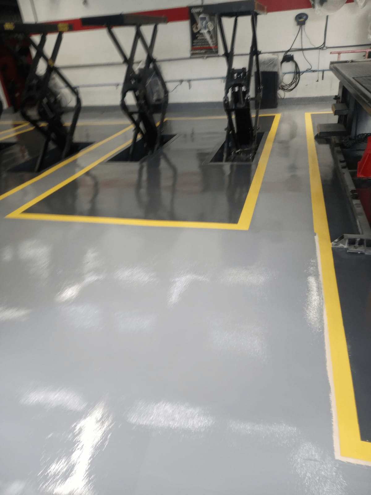 Piso para Concessionária e Oficinas