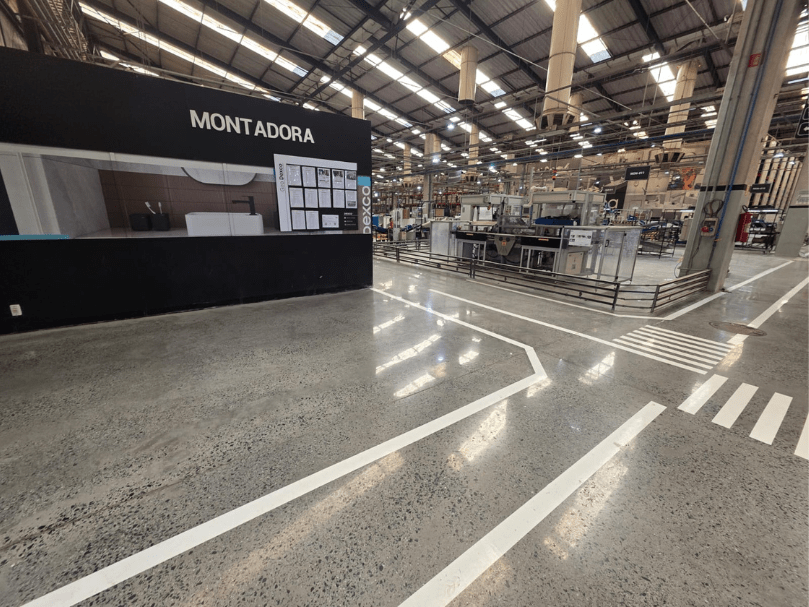 lapidação de concreto