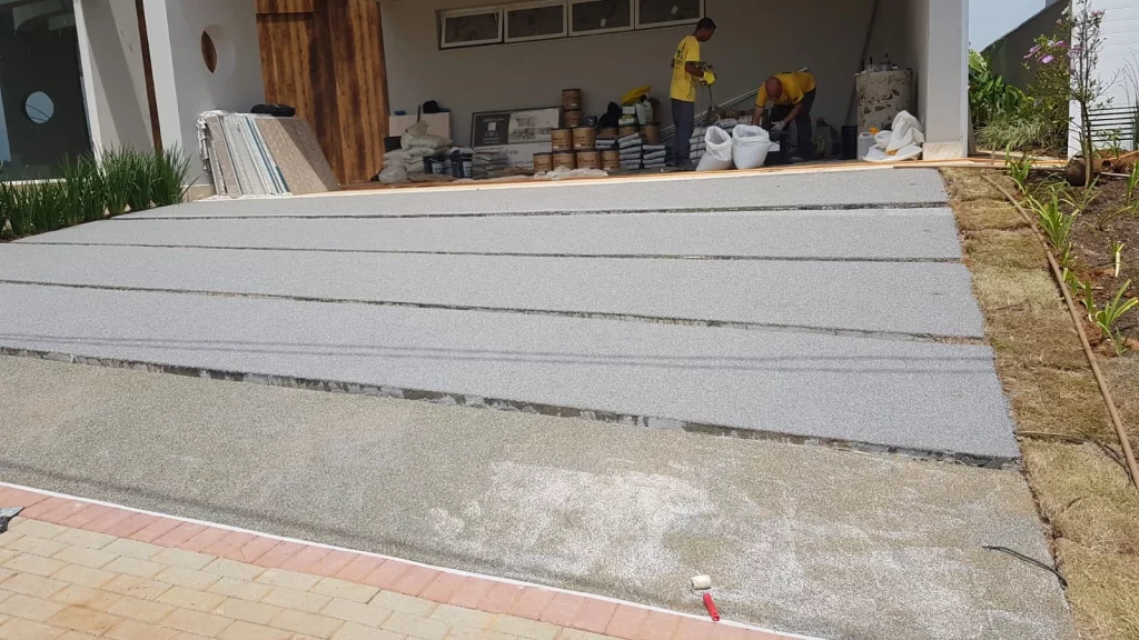 piso drenante em resina 1